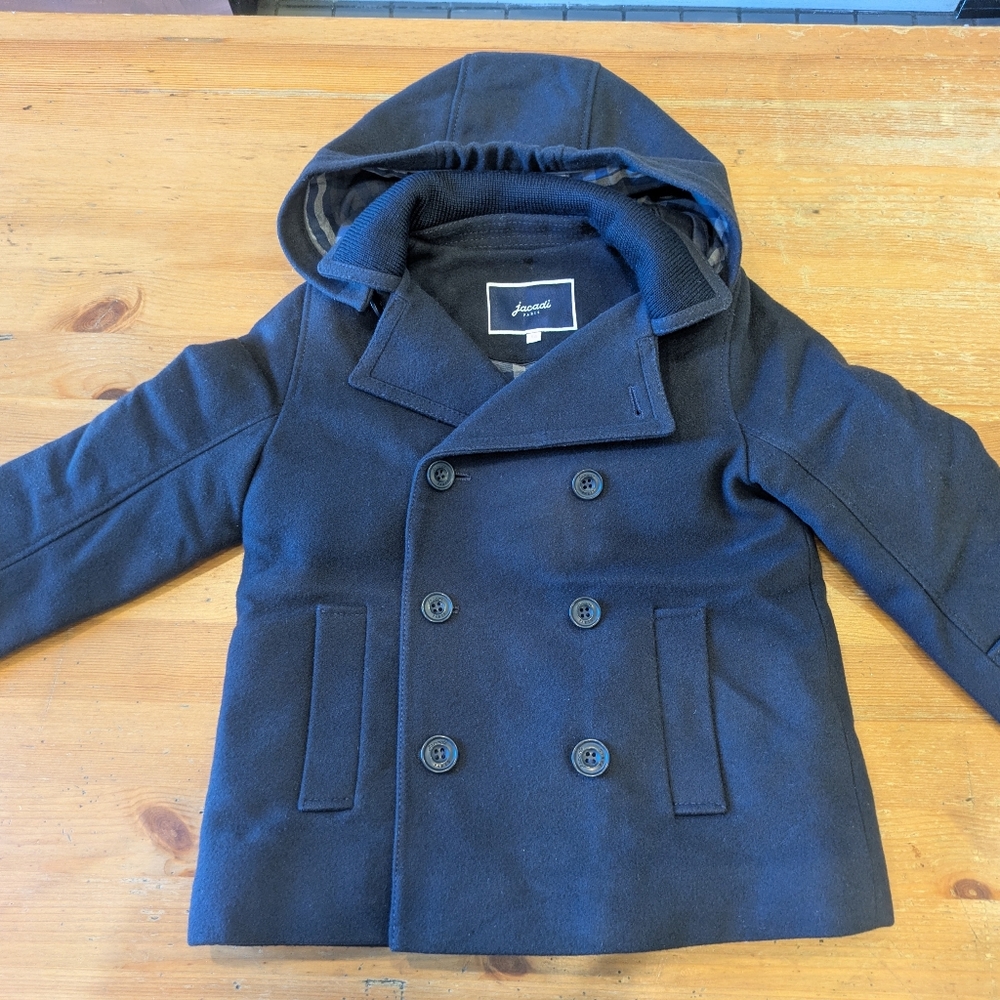 Jacadi Double-Breasted Pea Coat